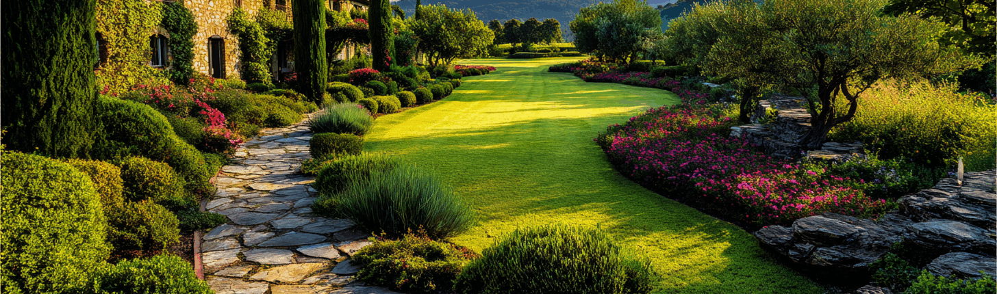 whatifartshop_A_Tuscan_garden_with_stone_walkways_manicured_h_2ebd74e2-f0aa-4834-9088-86017d15f98c_0